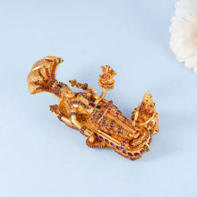 Antique Vishnu -Lakshmi Silver Idol