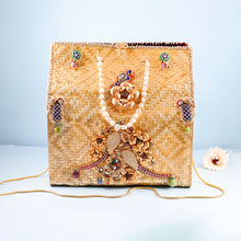 Traditional  Golden Plated Silver Purse