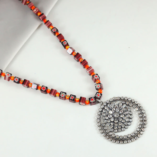 Sushmita Floral Design Colorful Necklace