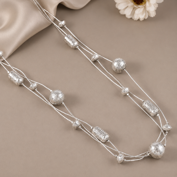 Chhavi Elegant Silver Necklace
