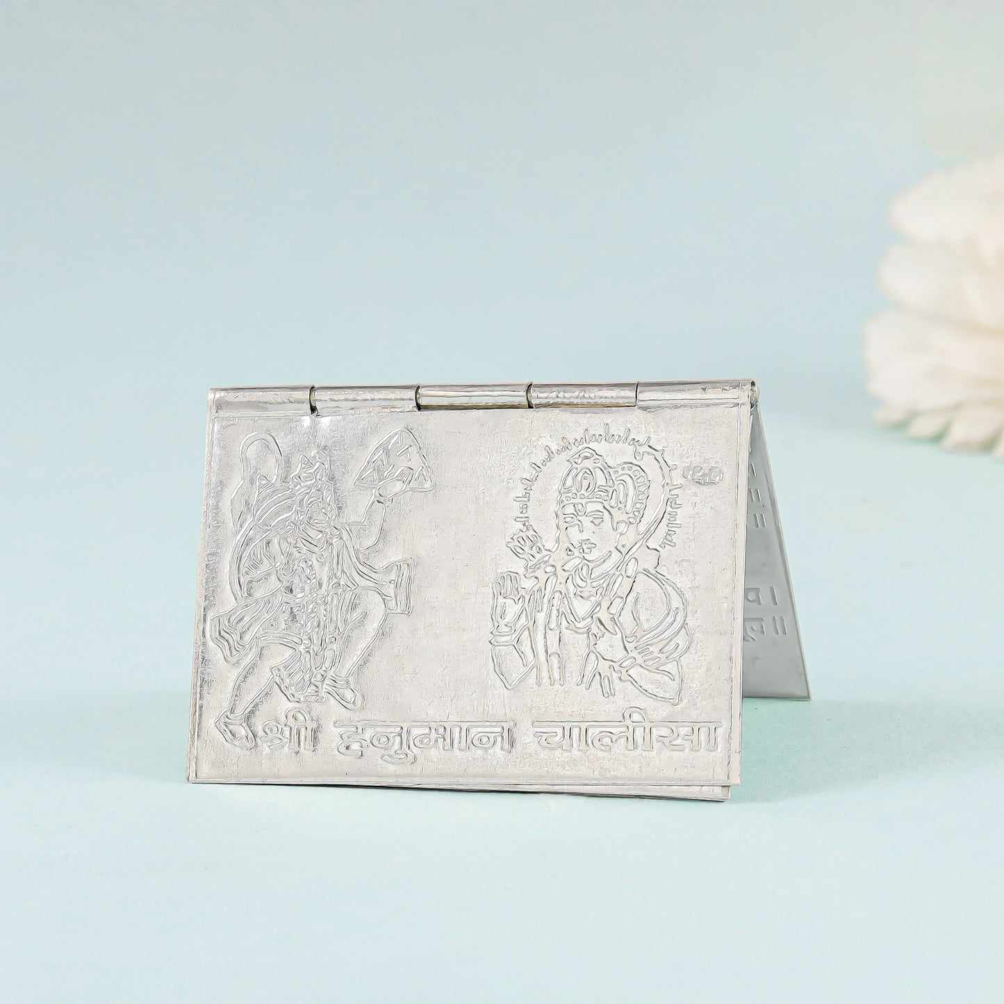 Elegant Silver Hanuman Chalisa