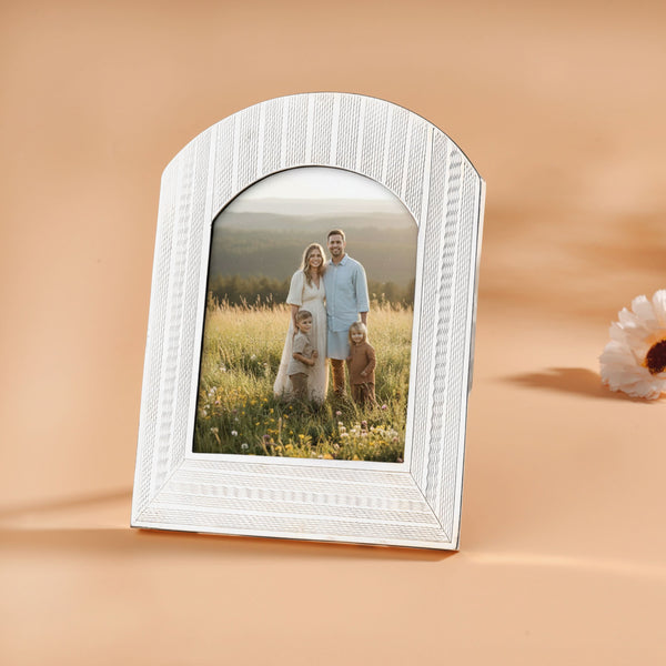 Eternal Family Silver Photo Frame