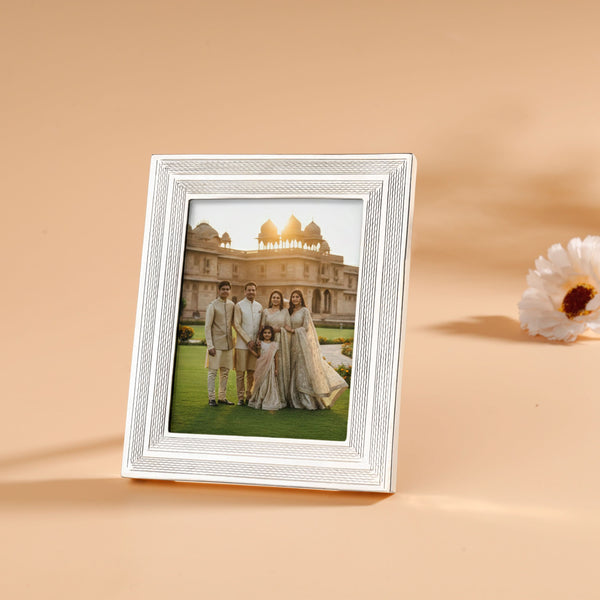 Noble Family Silver Photo Frame
