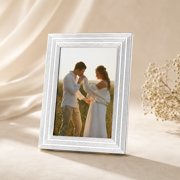 Precious Love Silver Photo Frame