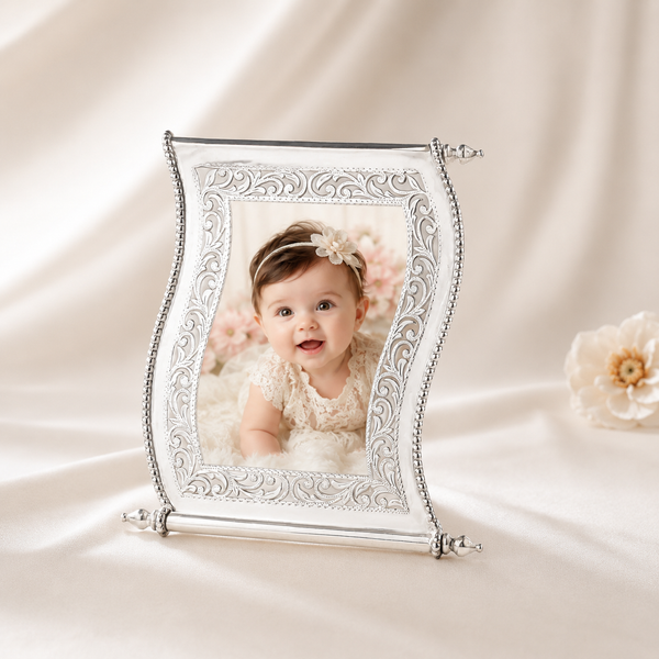 Regal Wave Silver  Photo Frame