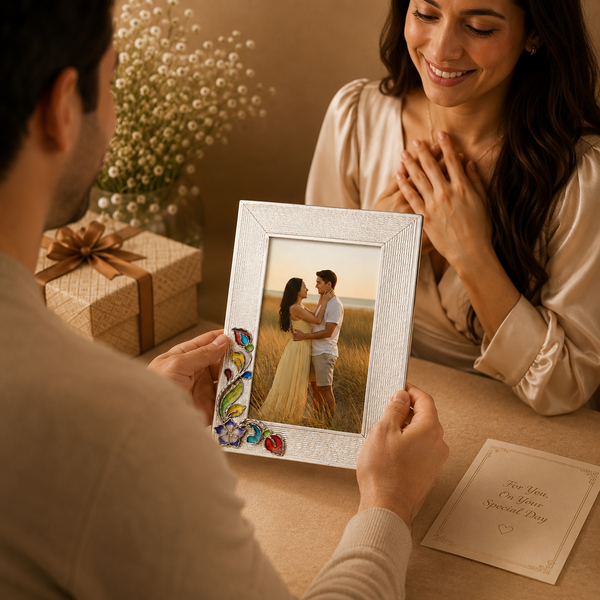 Forever Bond Silver Photo Frame