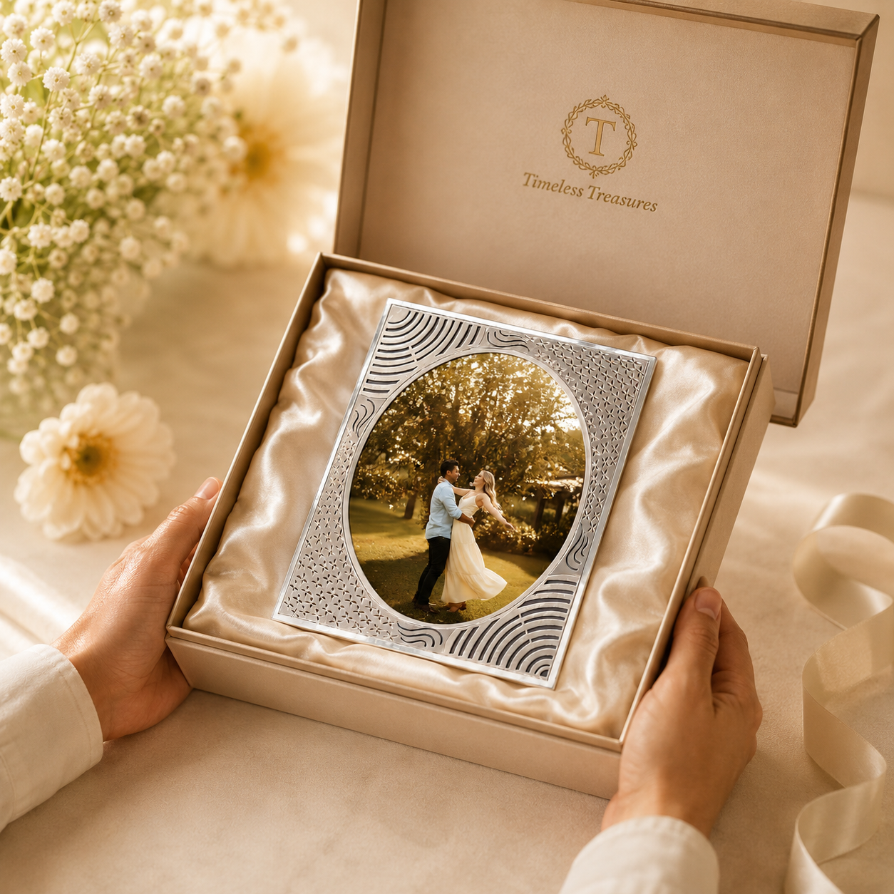 Art Wave Silver Photo Frame
