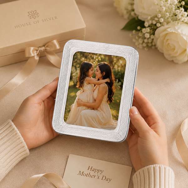 Simple Charm Silver Photo Frame