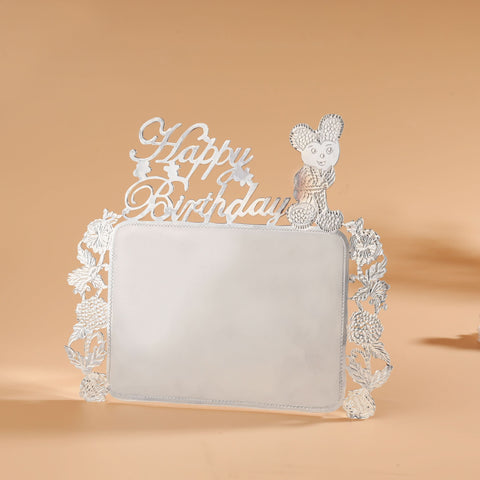 Happy Birthday Little Joys Silver Photo Frame