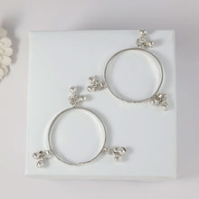 Elegant Bell Charm Bangles For Kids