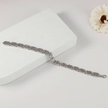 Premium Finish Silver Bracelet For Him