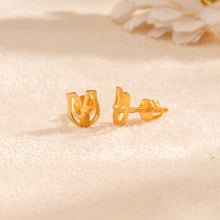 Seema Graceful Bud Gold Earrings