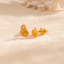 Diya Majestic Swan Gold  Earrings