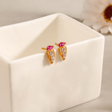 Falak Pink Spark Gold Earrings