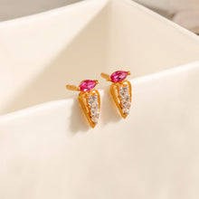 Falak Pink Spark Gold Earrings
