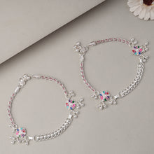 Deepti Silver Anklets
