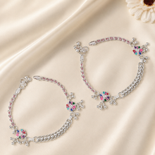 Deepti Silver Anklets