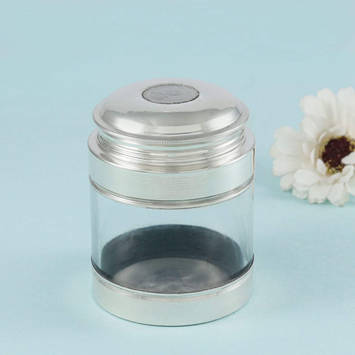 Fancy Multipurpose Silver Box