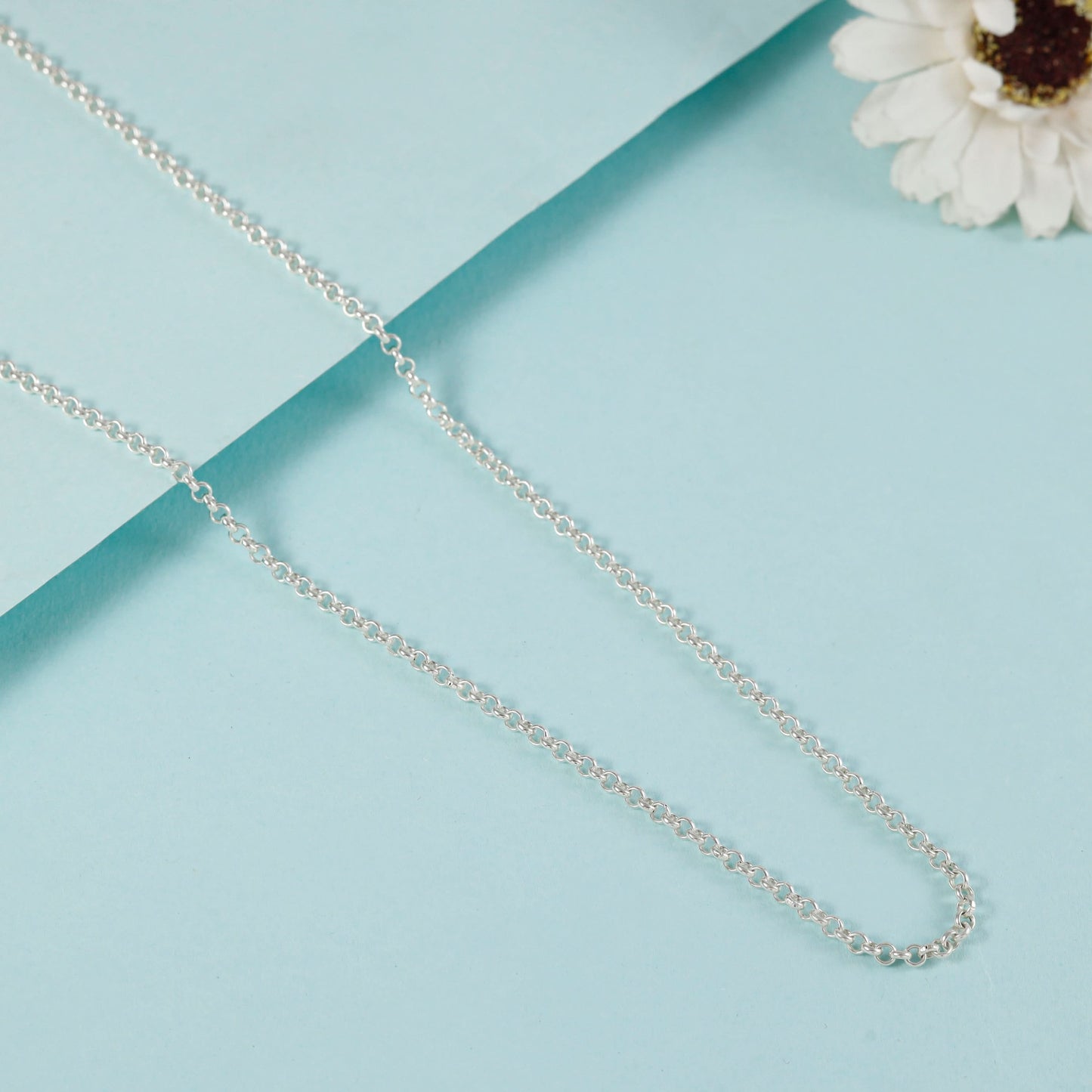 Eshaan Silver Chain For Him