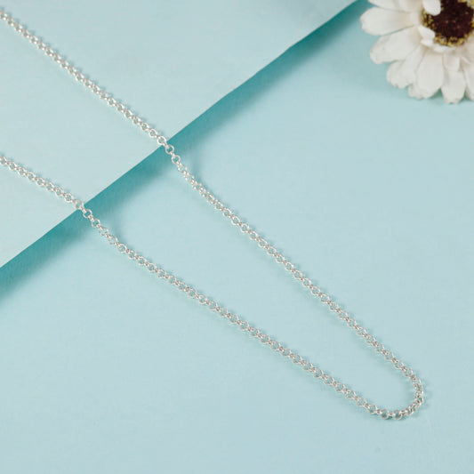 Eshaan Silver Chain For Him