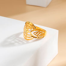 Navya Ornate Grace Gold Ring