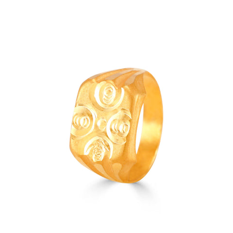 Cluster Rose Gold Ring For Kids