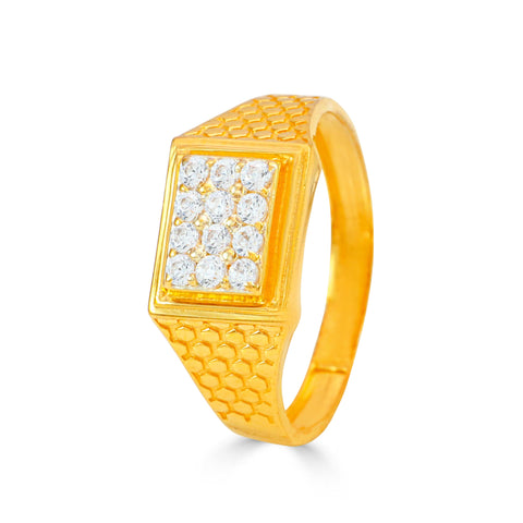 Deep Bold Brilliance Gold  Ring