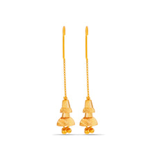 Delicate Hanging Beaut Gold Earrings