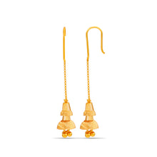 Delicate Hanging Beaut Gold Earrings