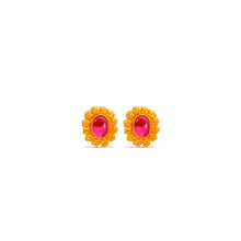 Falak Elegant Pearl Strands With Ruby pendant Set