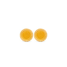 Chetna Elegant gold Coin Pendant Set With Intricate Design