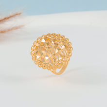 Kavya Artistic Round Gold Ring