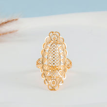 Riva Regal Lacework Gold Ring