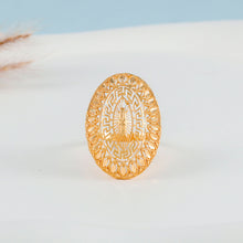 Ishika Greek Pattern Gold Ring