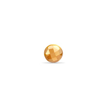 Reena Glossy Round Gold Nose Pin