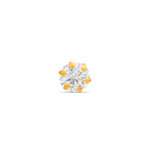 Sita Sparkling Stone Gold Nose Pin