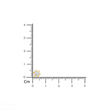 Jyoti Radiant Gold Stone Nose Pin