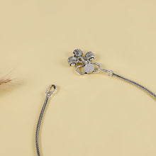 Ishita Minimal Oval Silver Anklets