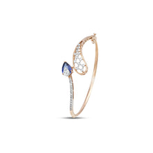 Blue Sapphire Diamond Elegance Bracelet