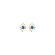 Blue Drop  With Pearl  Diamond Necklace Set