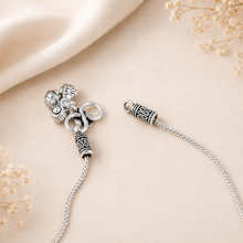 Diya Star Charm Silver Anklets