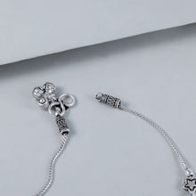 Diya Star Charm Silver Anklets