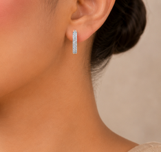 Kira Sleek Multi-Row  Diamond Baali
