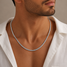 Premium Rope Silver Chain For Him