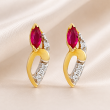 Teena Graceful Diamond  Earrings