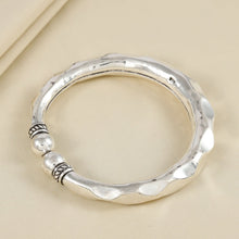 Deepak Bold Classic Silver Kada For Him