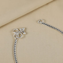 Suhani Bride & Groom Design Silver Anklets