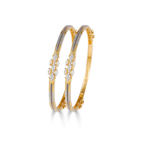 Isha Elegant Diamond Bangles