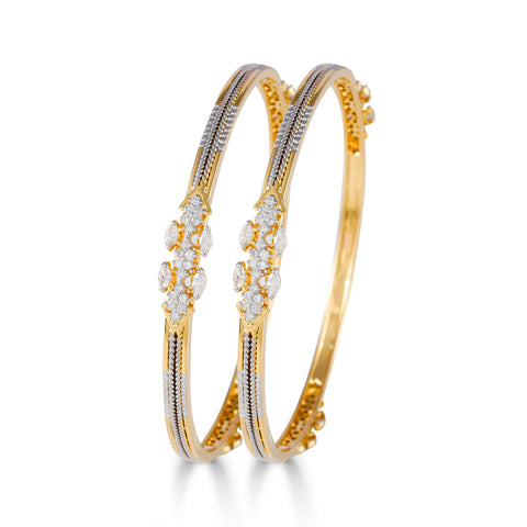 Isha Elegant Diamond Bangles