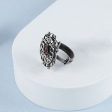 Alia Intricate Filigree Work Silver Ring